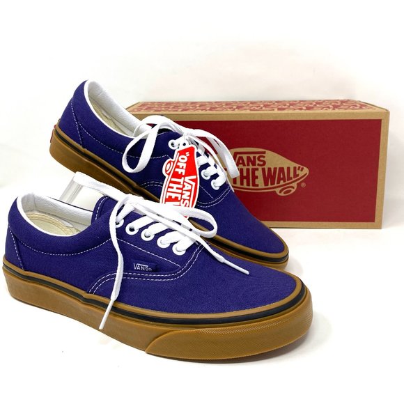 Vans Shoes - 💖MEGA SALE💖Vans Era Low  Skate Casual Blue Brown  Women's  Canvas VN0A54F19LZ